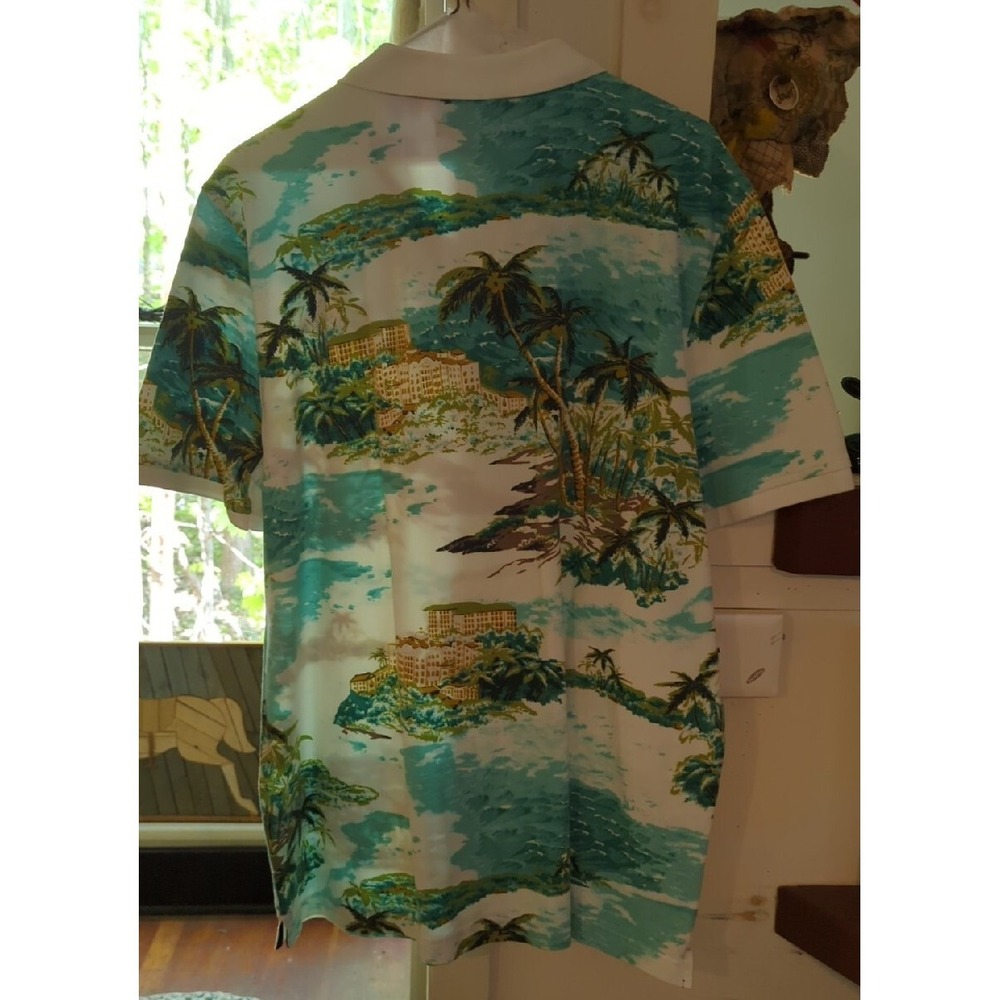 Mens Banana Republic Hawaiian Print Short Sleeve XL Perfect Condition! - Picture 2 of 3